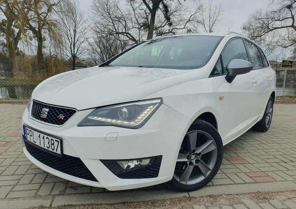 Seat Ibiza cena 28400 przebieg: 173000, rok produkcji 2014 z Pleszew małe 781